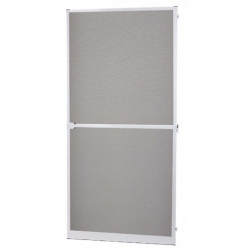 Mosquitera abatible para puerta decorline 100 x 220 blanco