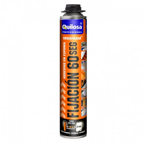 Adhesivo de montaje quilosa orbafoam pistola 750 ml