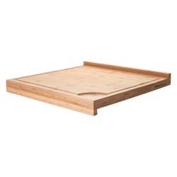 Tabla de cortar de madera RubberWood lacor