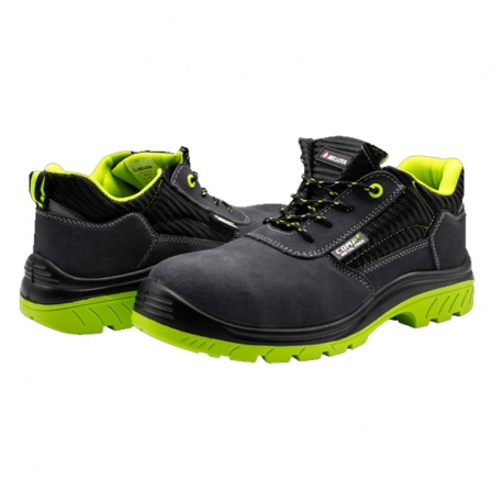 Zapato seguridad bellota s1p serraje gris-verde talla 46