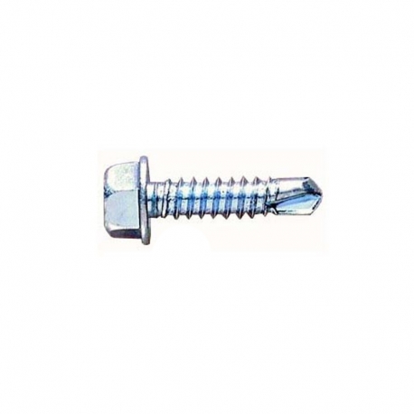 TORNILLO AUTOTALADRANTE HISPANOX 7504K 4.8X19 ZINC CABEZA HEXAGONAL