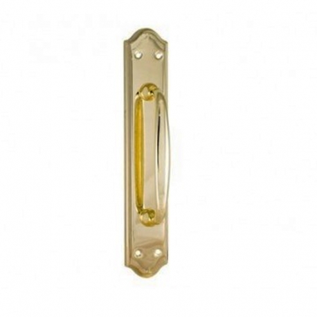 Manillon placa 1666 brimic aluminio latonado