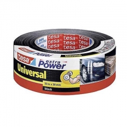 Cinta americana extra power universal tesa 50 m negro