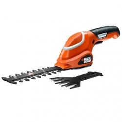 Tijera bateria cortacesped y setos black & decker 7,2v 1,5ah