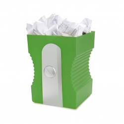 Papelera balvi sharpener verde plastico