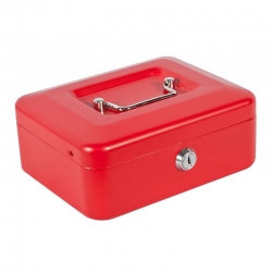 Caja de caudales joma super 1 rojo 15,5 x 8 x 12 cm