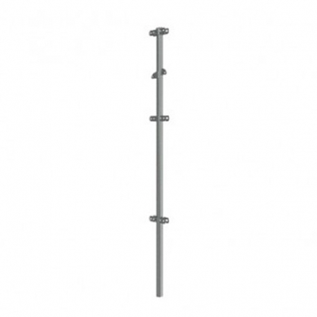 Poste refuerzo kit torres 1,5-1,85m galvanizado