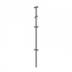 Poste refuerzo kit torres 1-1,3m galvanizado