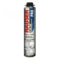 Espuma poliuretano hauser rendimiento pistola pro 750 ml