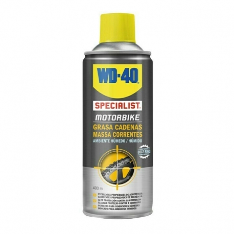 Specialist motorbike grasa cadenas wd-40 spray 400 ml