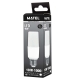 Bombilla led tubular t37 e27 10w 1000 lumenes luz fria matel