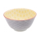 Bol arroz tokyo lila amarillo 12 cm