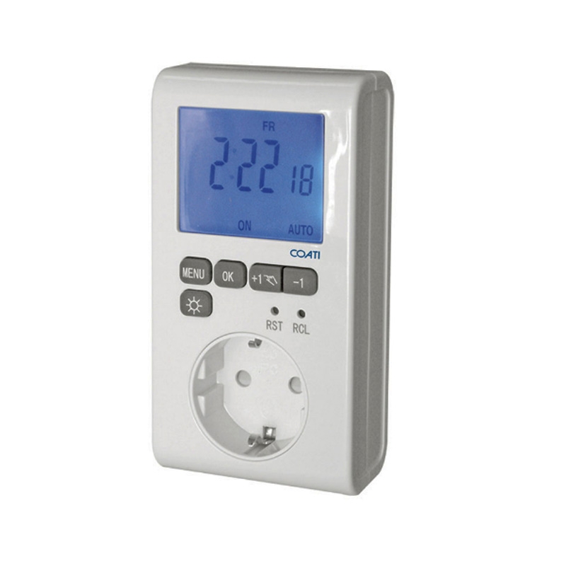 Programador digital coati premium 6 programas blanco Precio