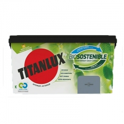 Pintura plastica titanlux biosostenible 4l gris cuarzo