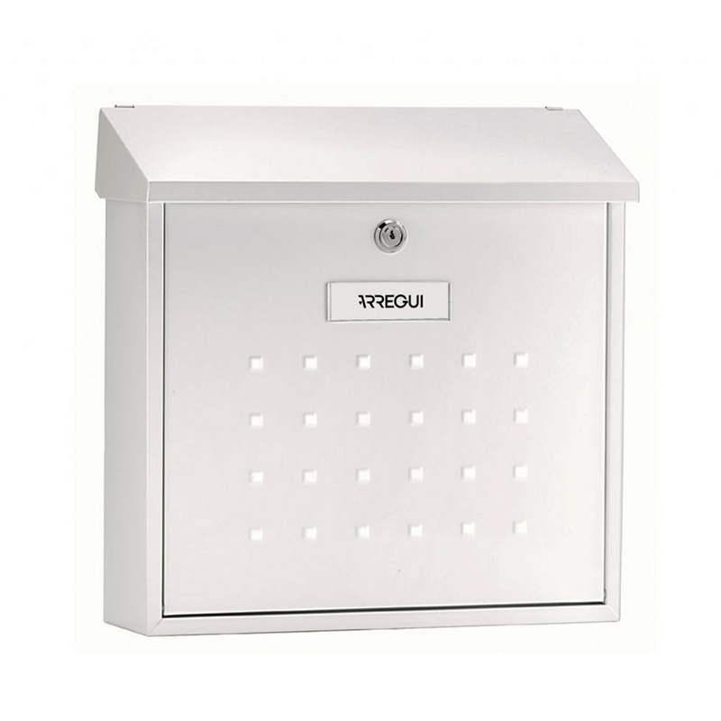 Buzon exterior acero home blanco arregui