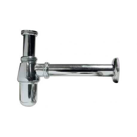 Sifon lavabo botella cromado 1 1/4" extensible