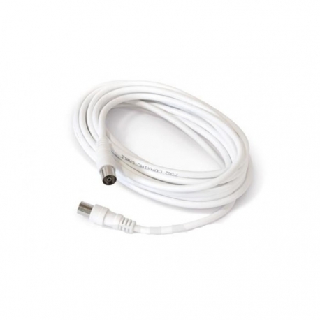 Prolongador de antena blanco axil mp0587c 5m