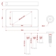 Mirilla digital ayr face 754 latonada