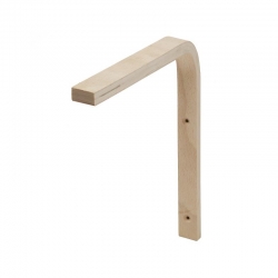 Soporte escuadra duraline madera haya 20x25cm