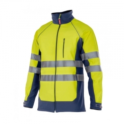 Chaqueta softshell velilla 306001 alta visibilidad bicolor talla s