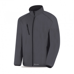 Cazadora softshell meteo 288-cs3 gris talla l