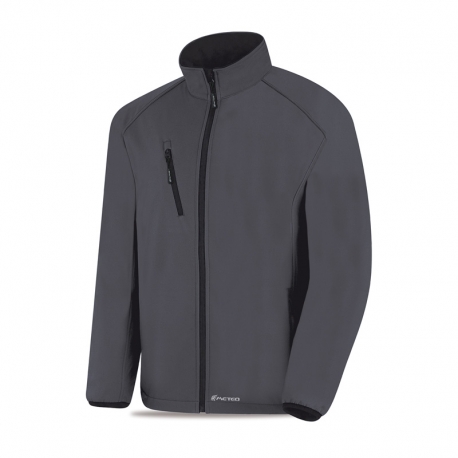 Cazadora softshell meteo 288-cs3 gris talla m