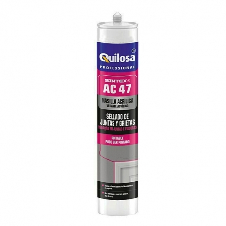 Sellador acrilico sintex quilosa ac-47 gris 300 ml