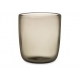 Vaso vidrio saturno 35 cl gris