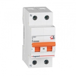 Magnetotermico legrand rx3 bipolar 16a 2 modulos