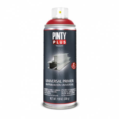 Imprimacion spray pintyplus tech 520cc granate 400ml