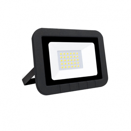 Proyector led plano matel 10w luz fria 6400k 1000 lumens