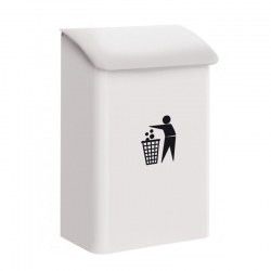 Cubo Basura De Acero C/pedal Spirellaakira50l 42,7x29,7x64,3 Blanco con  Ofertas en Carrefour