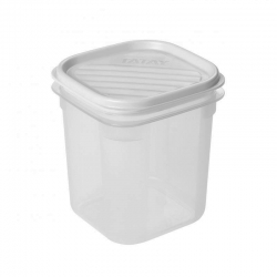 Taper de plastico cuadrado tatay top flex blanco 10x10x11,7cm