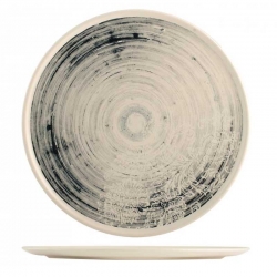 Plato llano gres stoneware silk 32cm