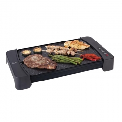 Plancha de asar jata stonite electronica 2600w 46x28 cm