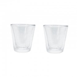 Vaso cafe nerthus doble pared 2 unidades 100 ml