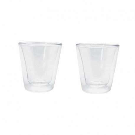 Vaso cafe nerthus doble pared 2 unidades 100 ml