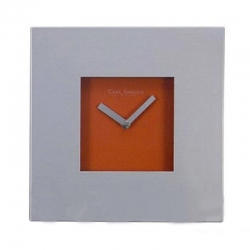 Reloj de cocina andrea house aluminio naranja