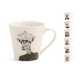 Taza de te new bone china animals porcelana 20,5 cl