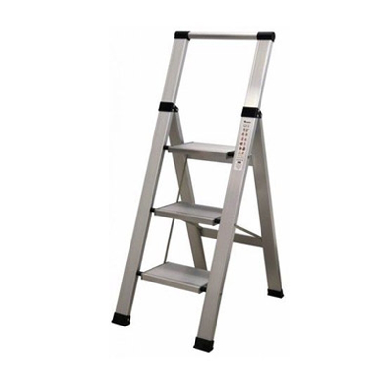 ⇒ Escalera de aluminio homelux 3 peldaños domestica super ancho ▷ Precio. ▷  Comprar con los Mejores Precios. Ofertas online