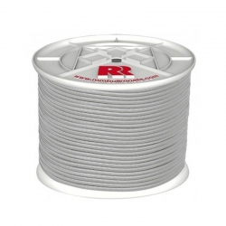 Cuerda elastica rombull latex blanco 8mm 100m