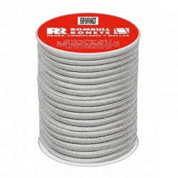 Cuerda elastica rombull latex blanco 6mm 25m