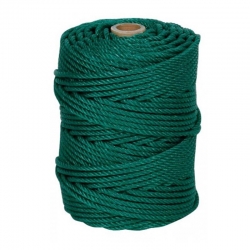 Cuerda polietileno rombull cableada verde 6mm 100m