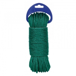 Cuerda polietileno rombull cableada verde 5mm 20m