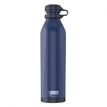 Botella termo idrink b-evo desmontable azul marino 500ml