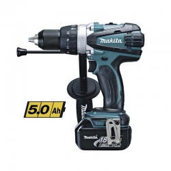 Taladro bateria percutor makita dhp458rtj 18v 13mm