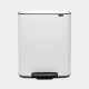 Cubo brabantia bo pedal blanco 2 x 30 l