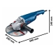 Miniamoladora bosch gws 22-230 p professional con llave de boca