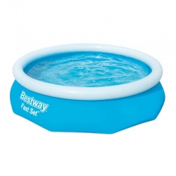 Piscina bestway fast set 57270 con depuradora 305x76 cm redonda azul