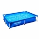 Piscina bestway steel pro 56401 221x150x43 cm cuadrada azul